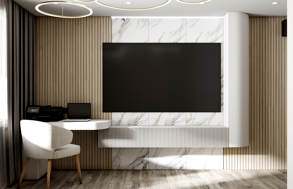 Обложка проекта: Дизайн интерьера квартиры 57 м2 во вторичном фонде Москвы