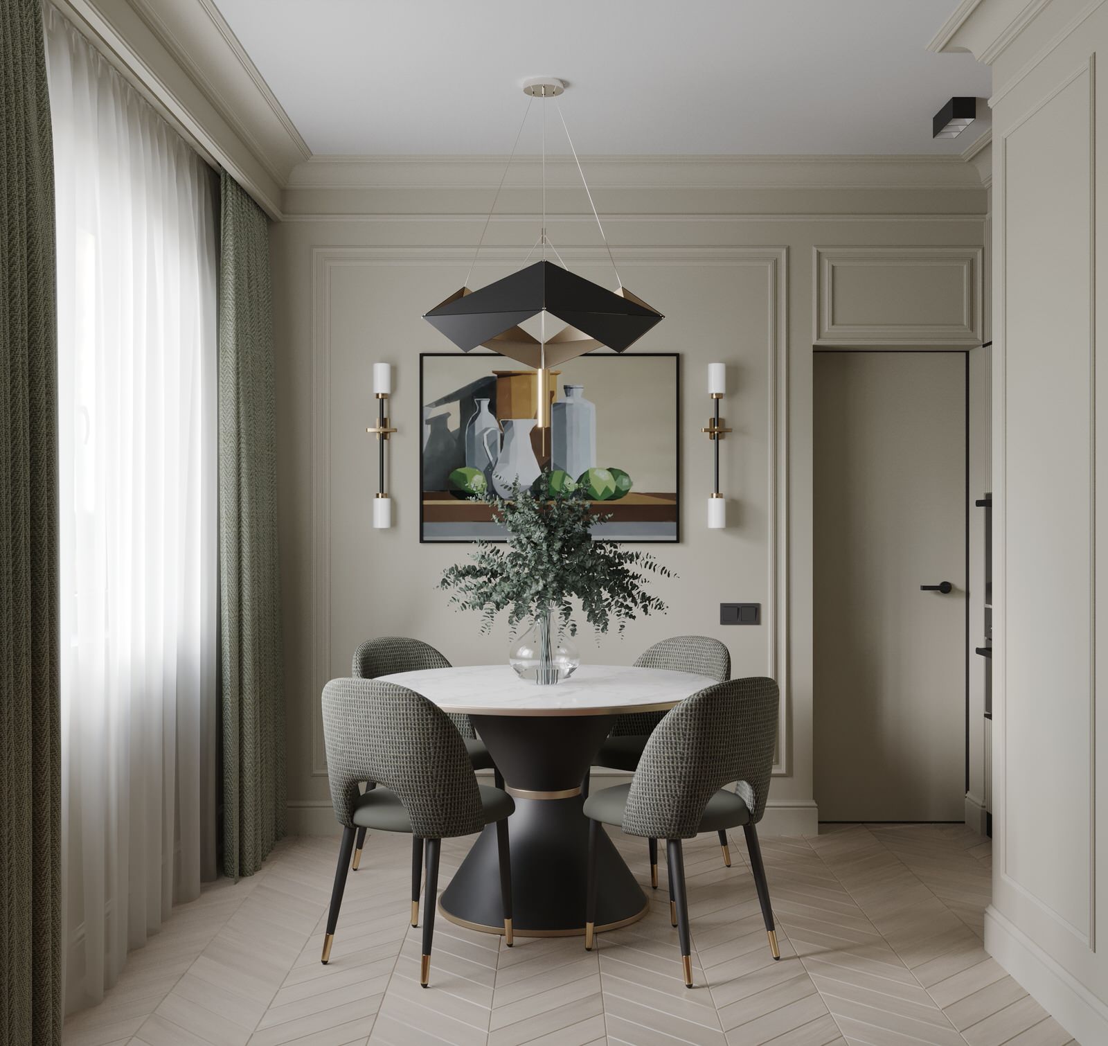 Обложка проекта: Квартира 78 кв.м. для дизайнера с семьей