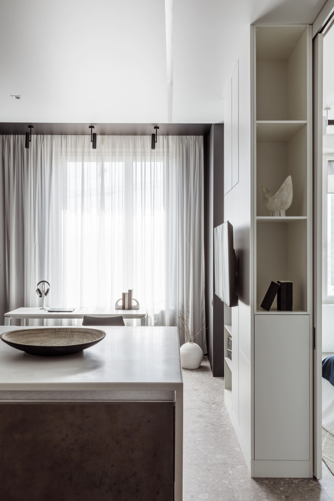 Монолит. Двухуровневая квартира в Москве