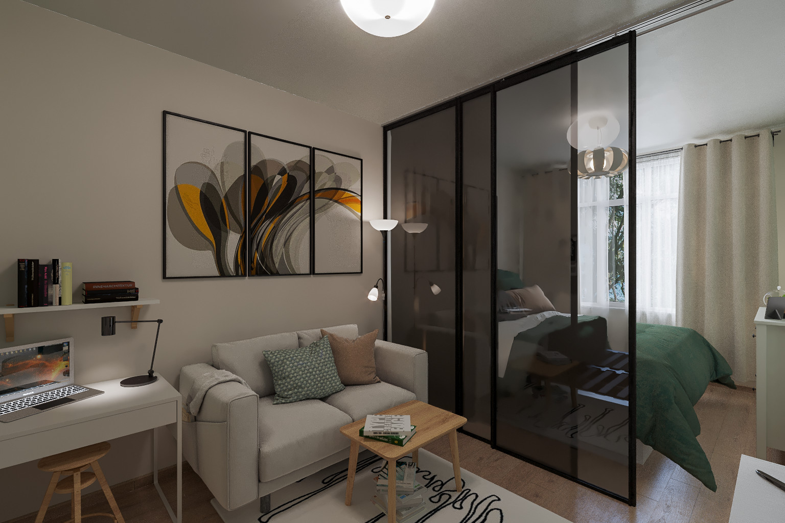 Однокомнатная квартира под сдачу