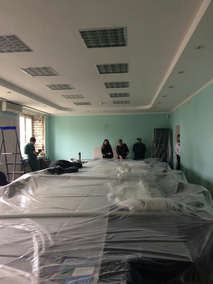 Ремонт Конференц Зала в ТК "Майский"