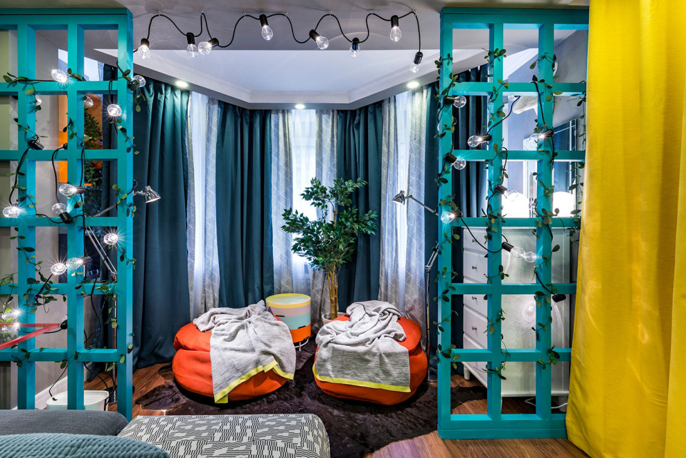 Проект спальни-гостиной для программы "Школы ремонта"