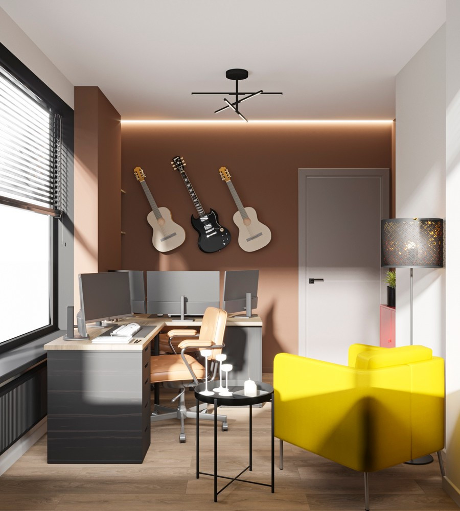 Дизайн трехкомнатной квартиры в современном стиле