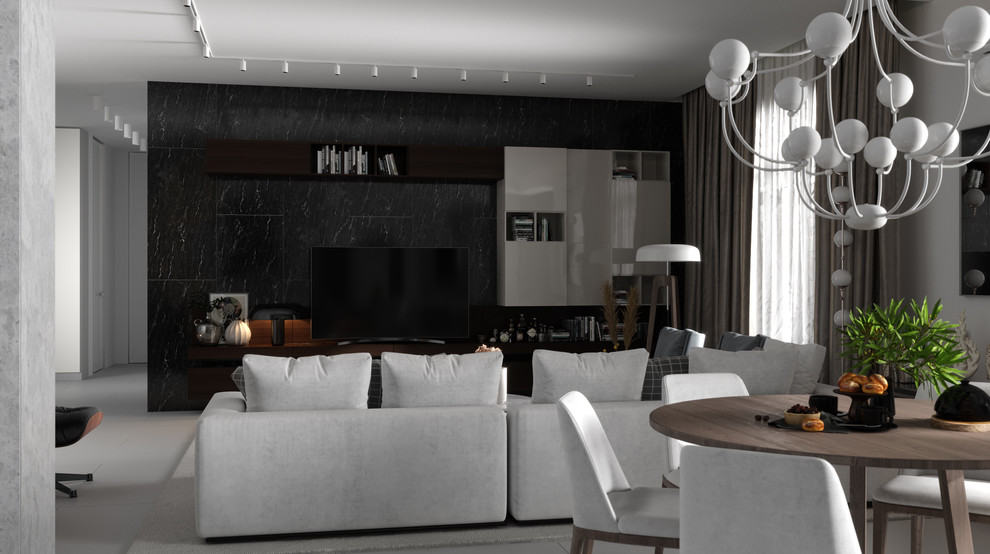 Гостиная в современном стиле