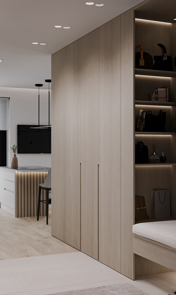 Проект оформления интерьера квартиры 90 кв.м