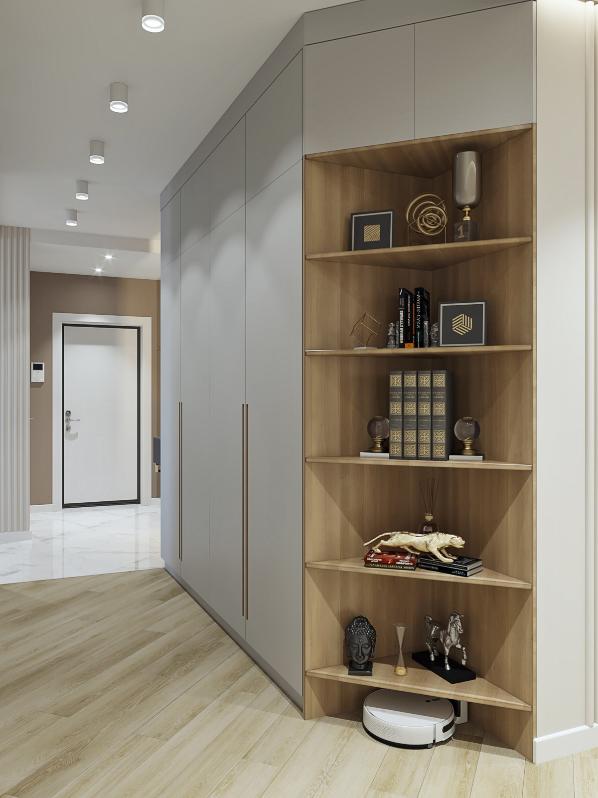 12 ЖК Летний Сад Прихожая с коридором вид 2  кор 1.jpg