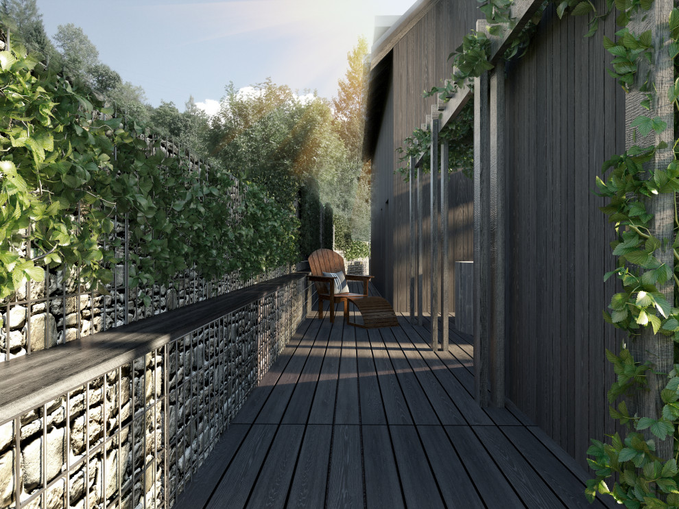 House rebuilding and new design of Summer house in Pradebon, Italy