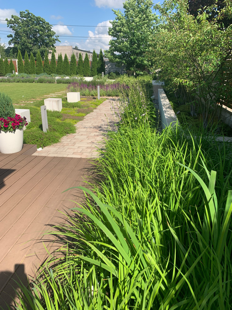 Современный сад для семьи