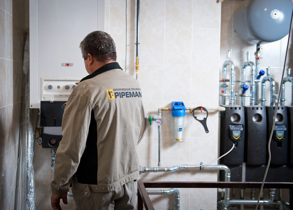 Монтаж системы отопления и водоснабжения в частном доме, Краснодар