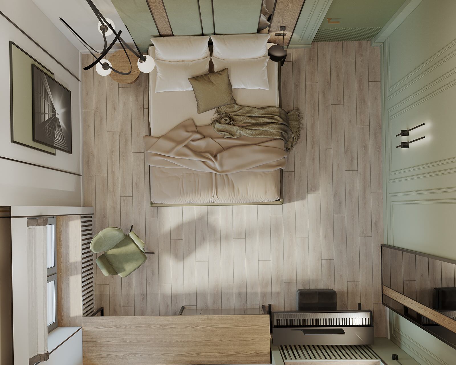 Загородный дом 380 кв.м.  2 этаж пос. Тарлаши