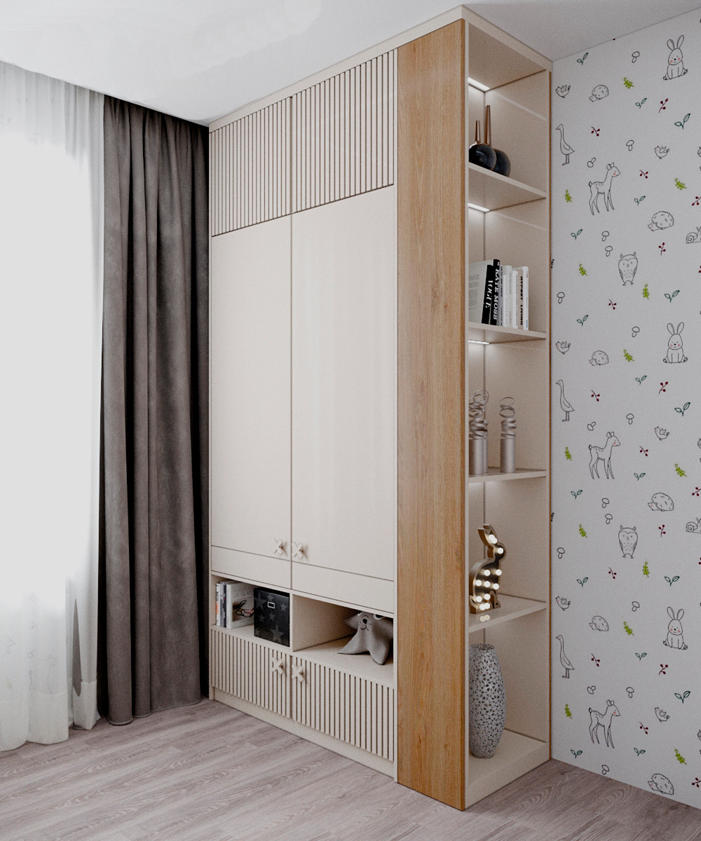 Обложка проекта: Дизайн-проект детской комнаты