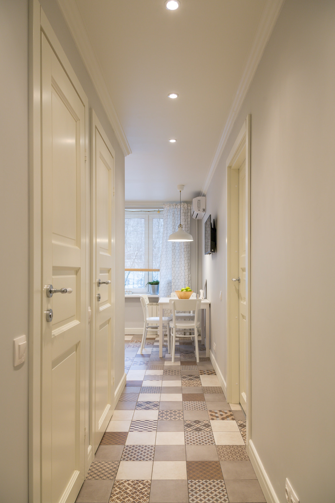 Трехкомнатная квартира в скандинавском стиле.