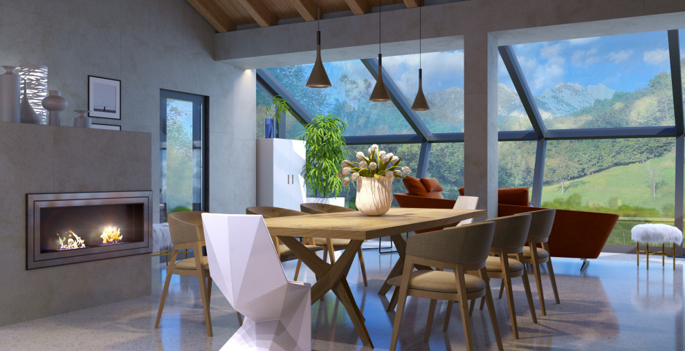 Marika House in ItalyThese images are a 3D rendering of a private house remodeli