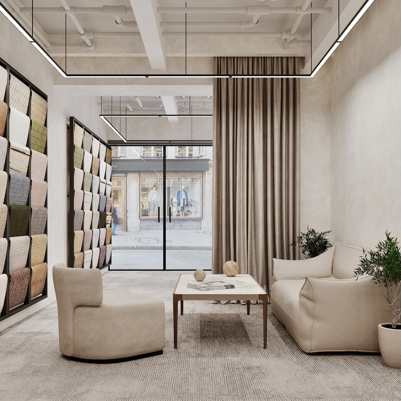 Обложка проекта: Дизайн торгового шоурума 35м2