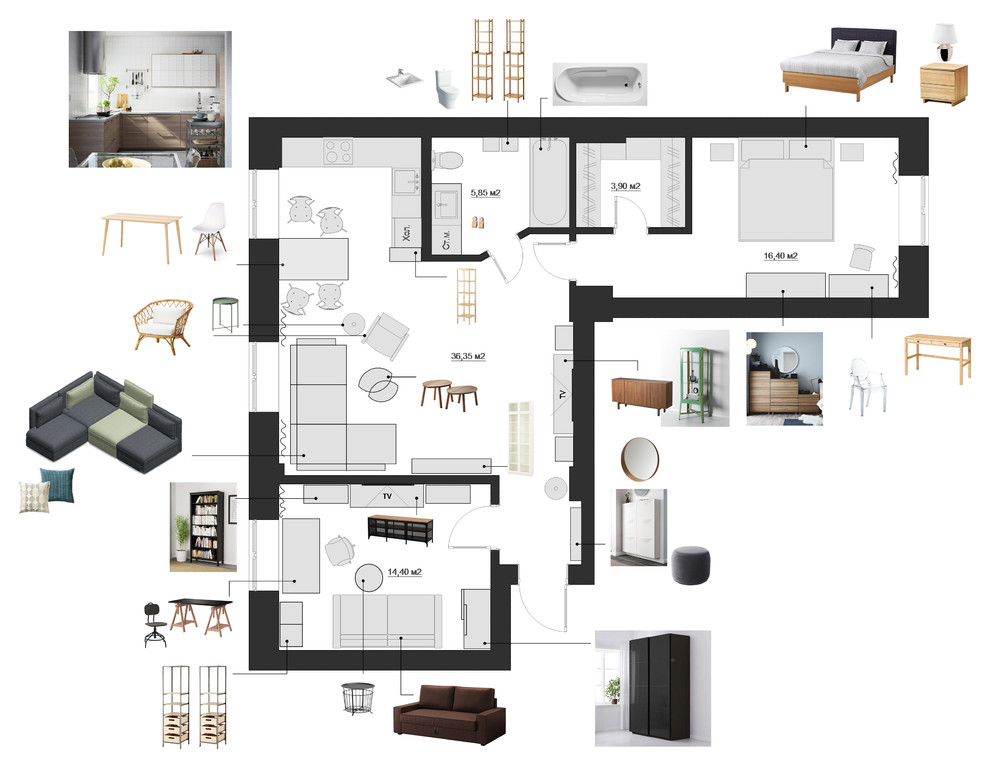 Квартира на улице 1905 года