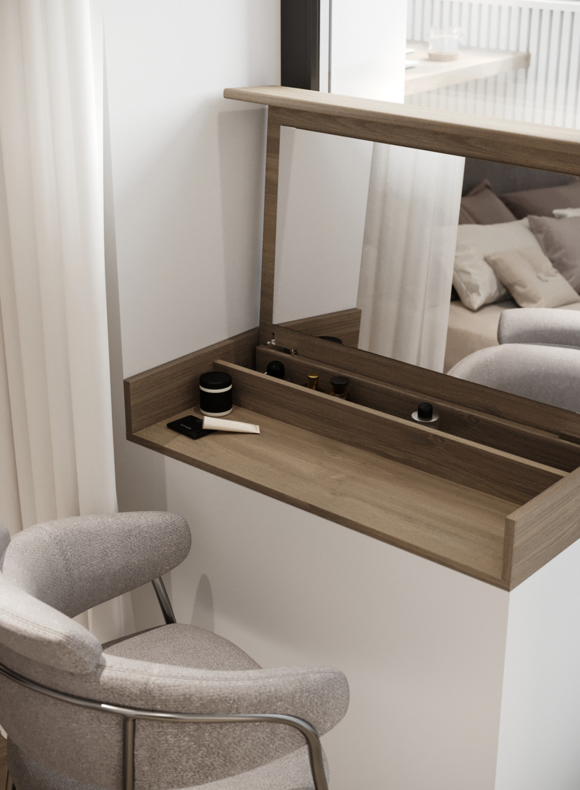 Дизайн-проект квартиры на Авиаторской 72,15 кв.м