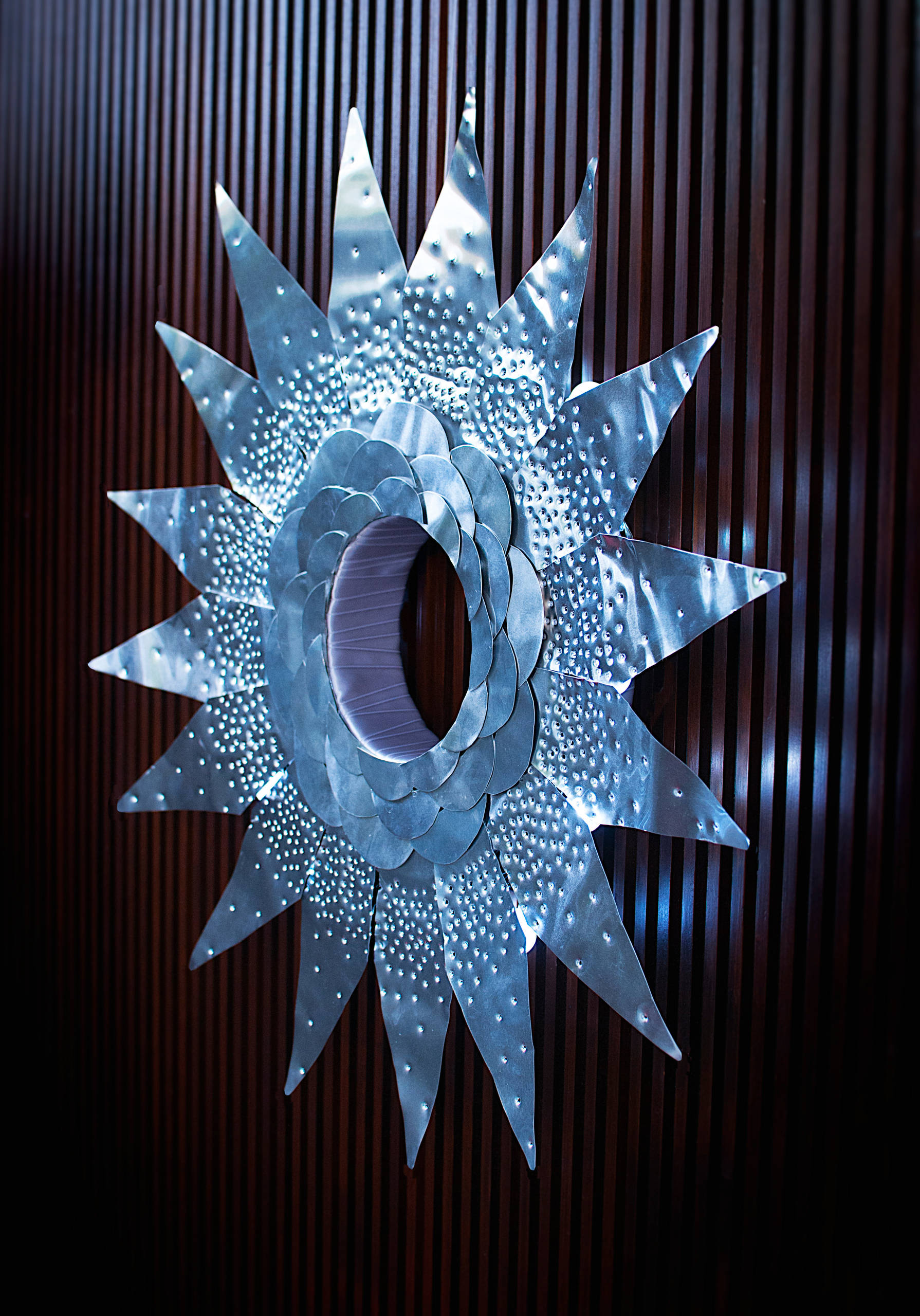 Своими руками: Сверкающий рождественский венок в виде звезды