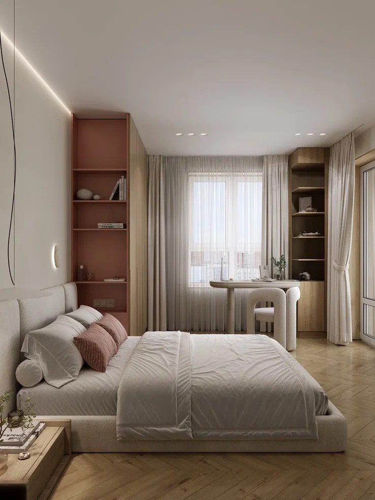 Обложка проекта: Спальня минимализм