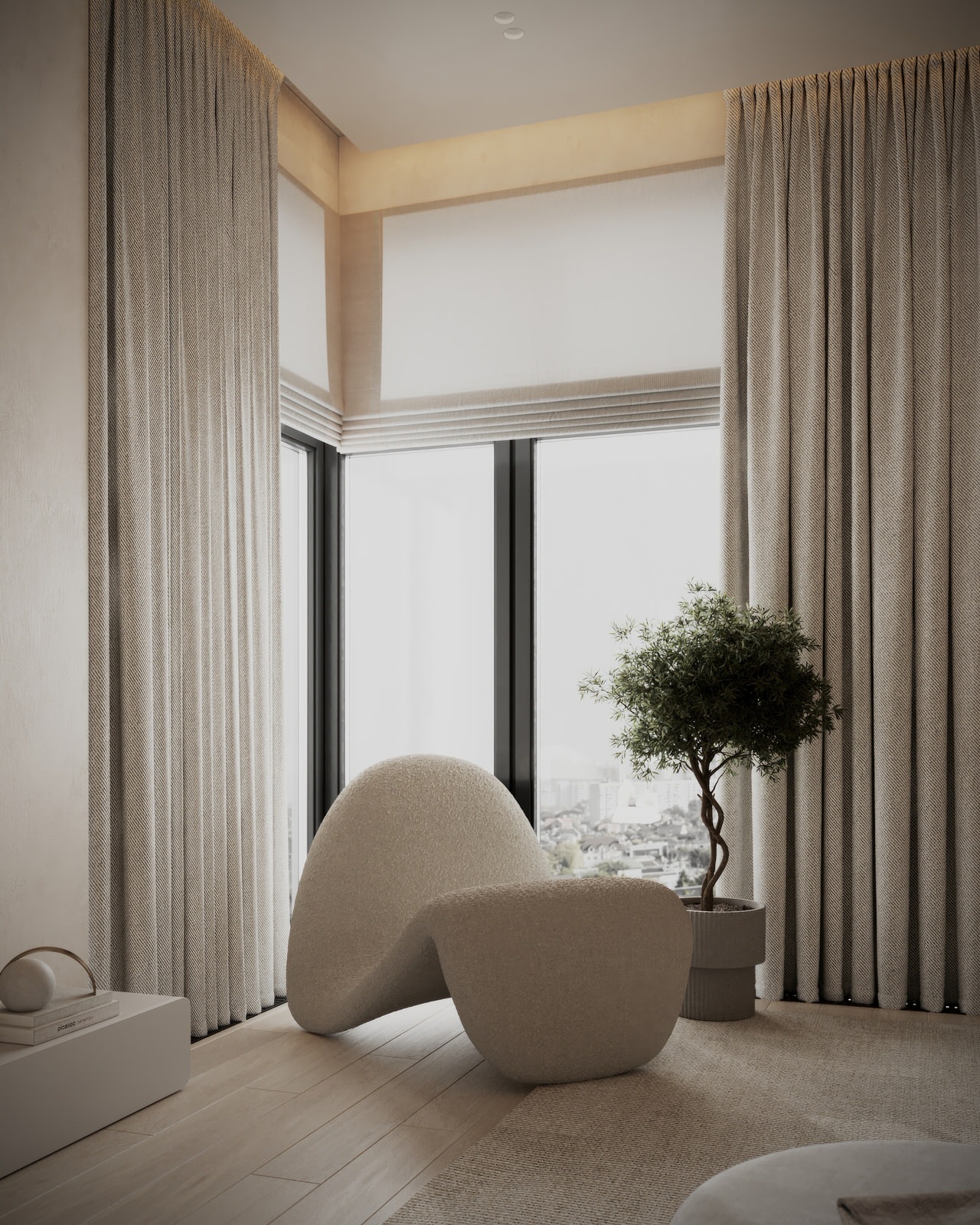 Апартаменты в монохроме