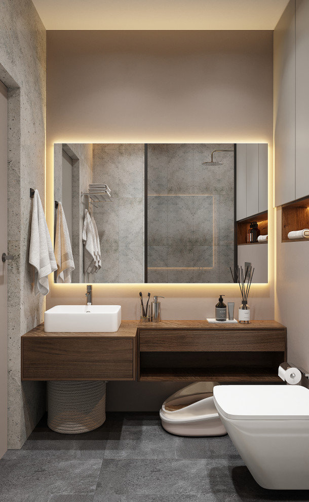 Квартира за городом в природных цветах