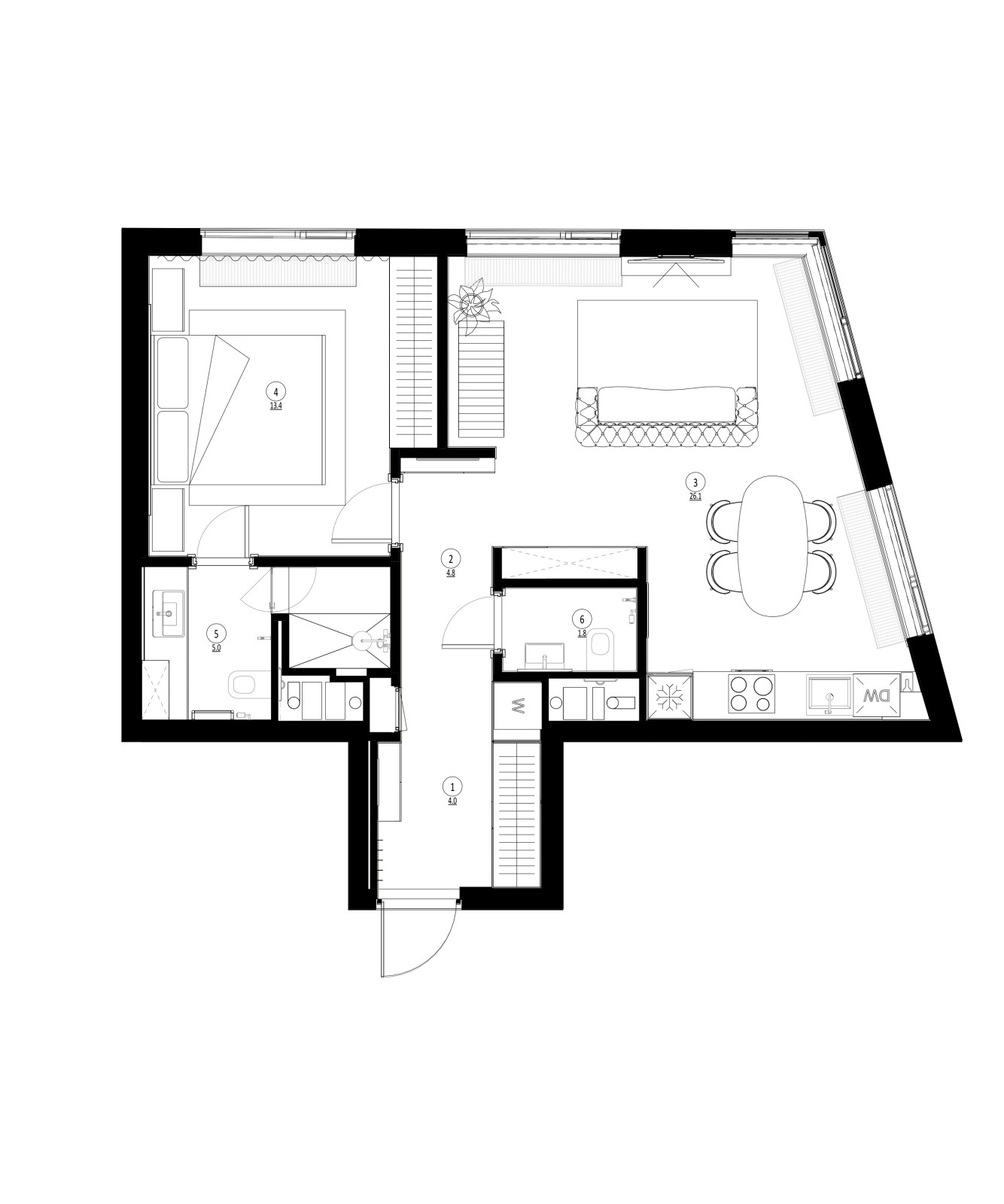 GREEN FLAT