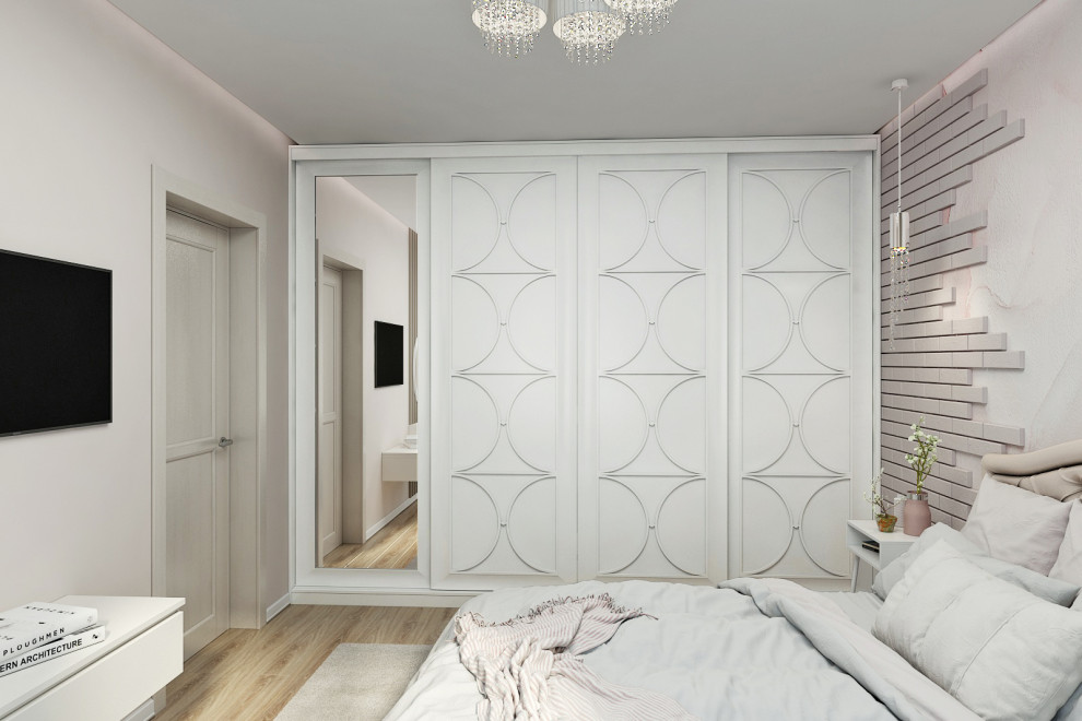 СПАЛЬНЯ С МРАМОРНЫМ РИСУНКОМ