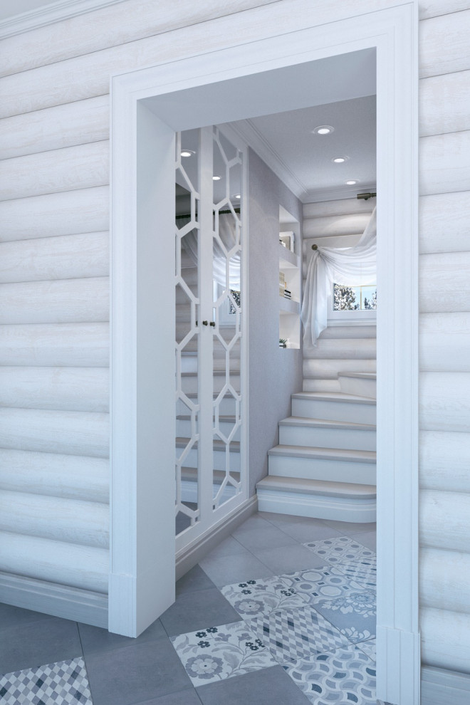 Обложка проекта: НеоКлассика в деревянном доме