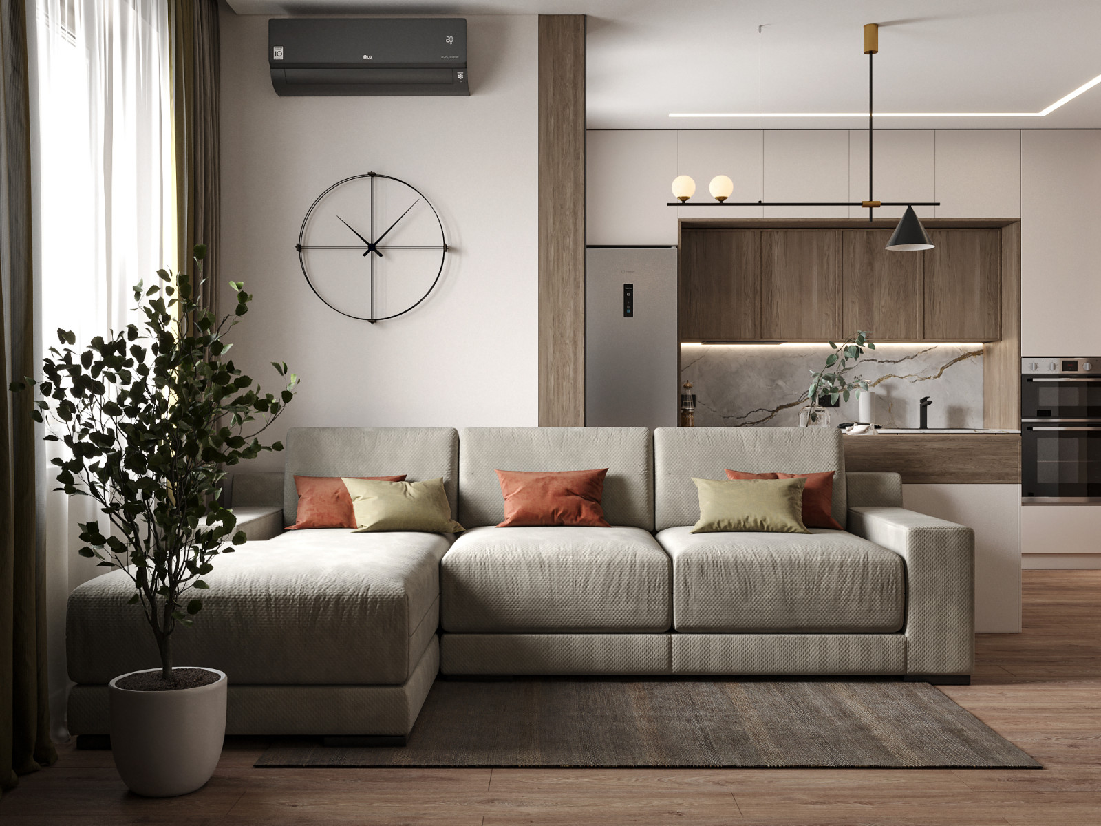 Обложка проекта: ЖК Азбука (2х комнатная квартира 67 м2 г. Ижевск)