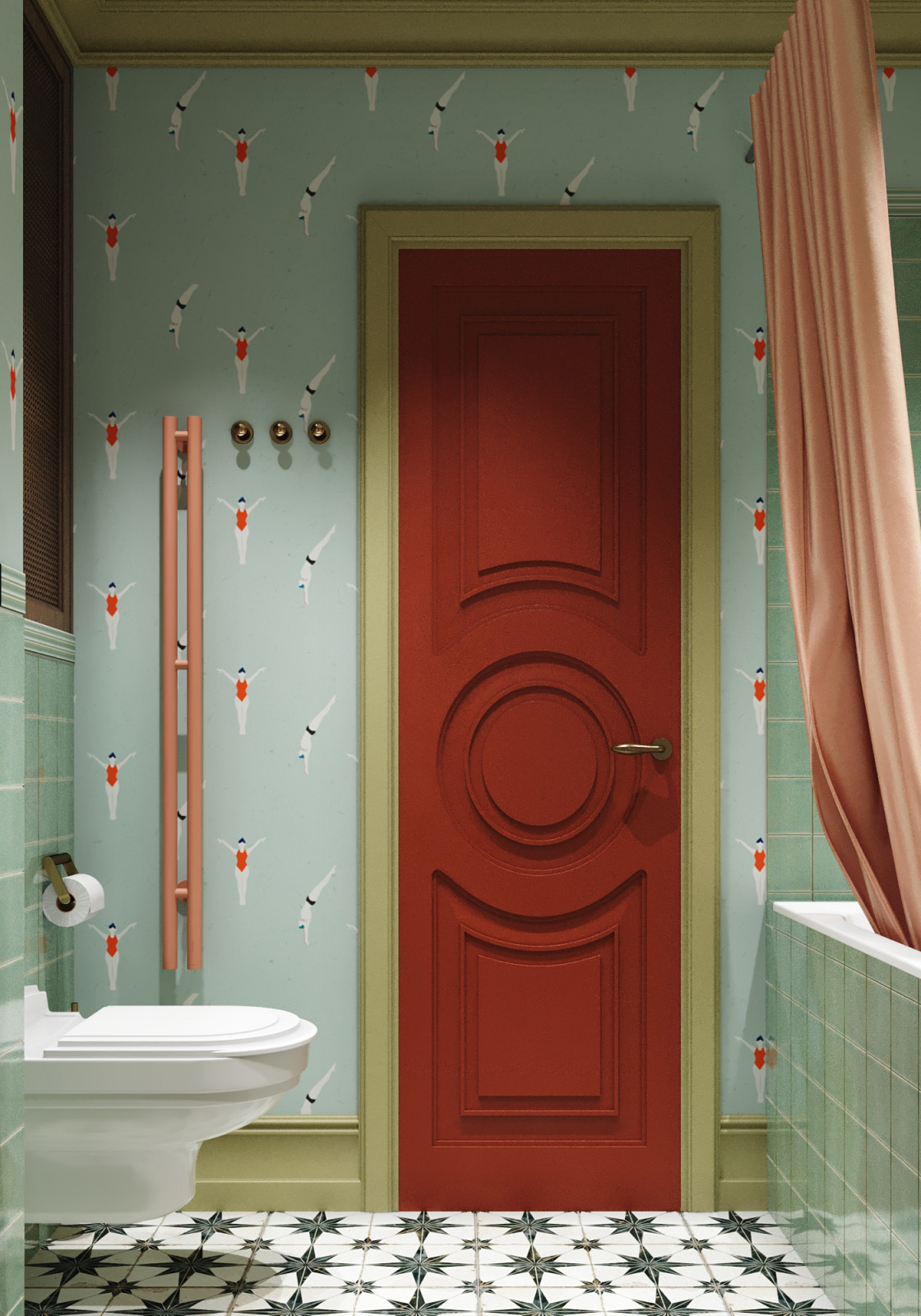 Яркая квартира "с характером" в ЖК Shome в стиле фьюжн