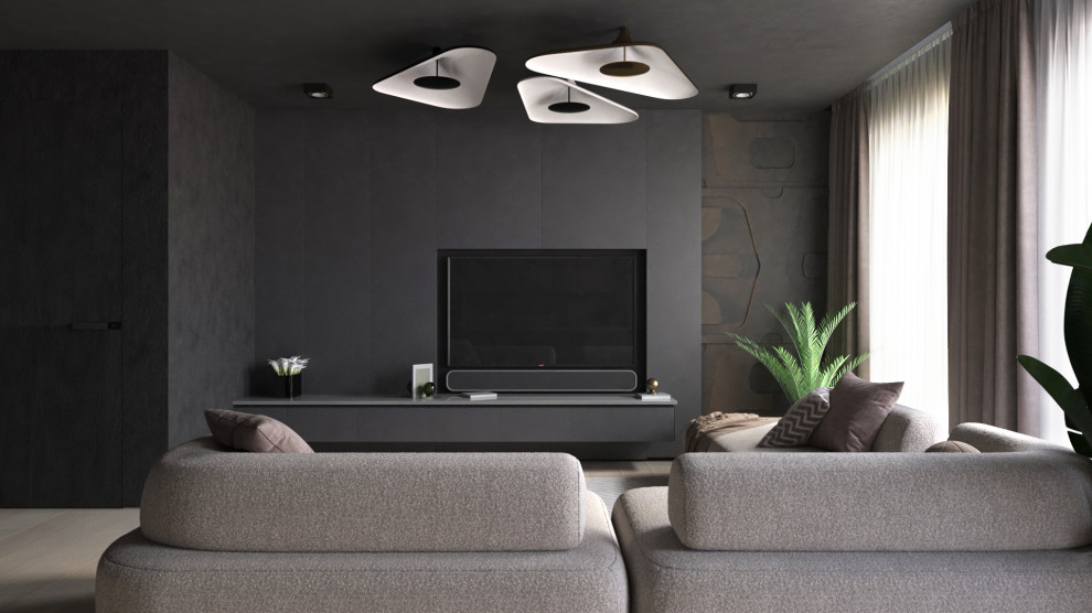 проект кухни-гостинной