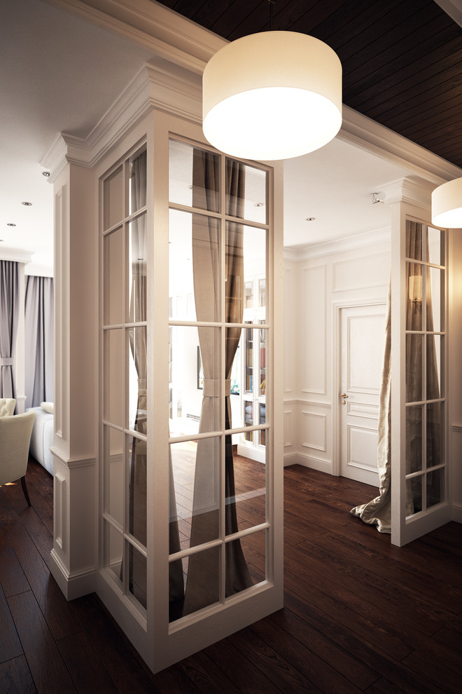 Двухкомнатная квартира в стиле американская классика