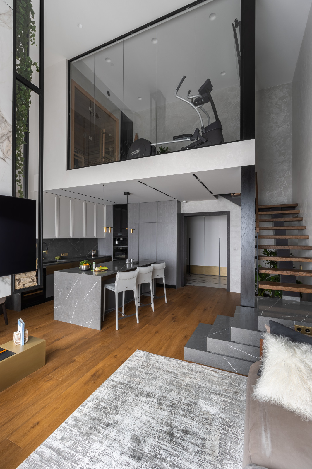 Проект пентхауса в центральном районе Петербурга