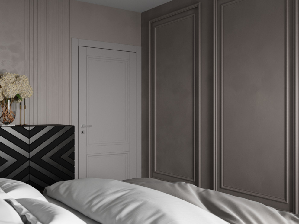 Обложка проекта: Спальня в проекте квартиры для Алексея и Анастасии