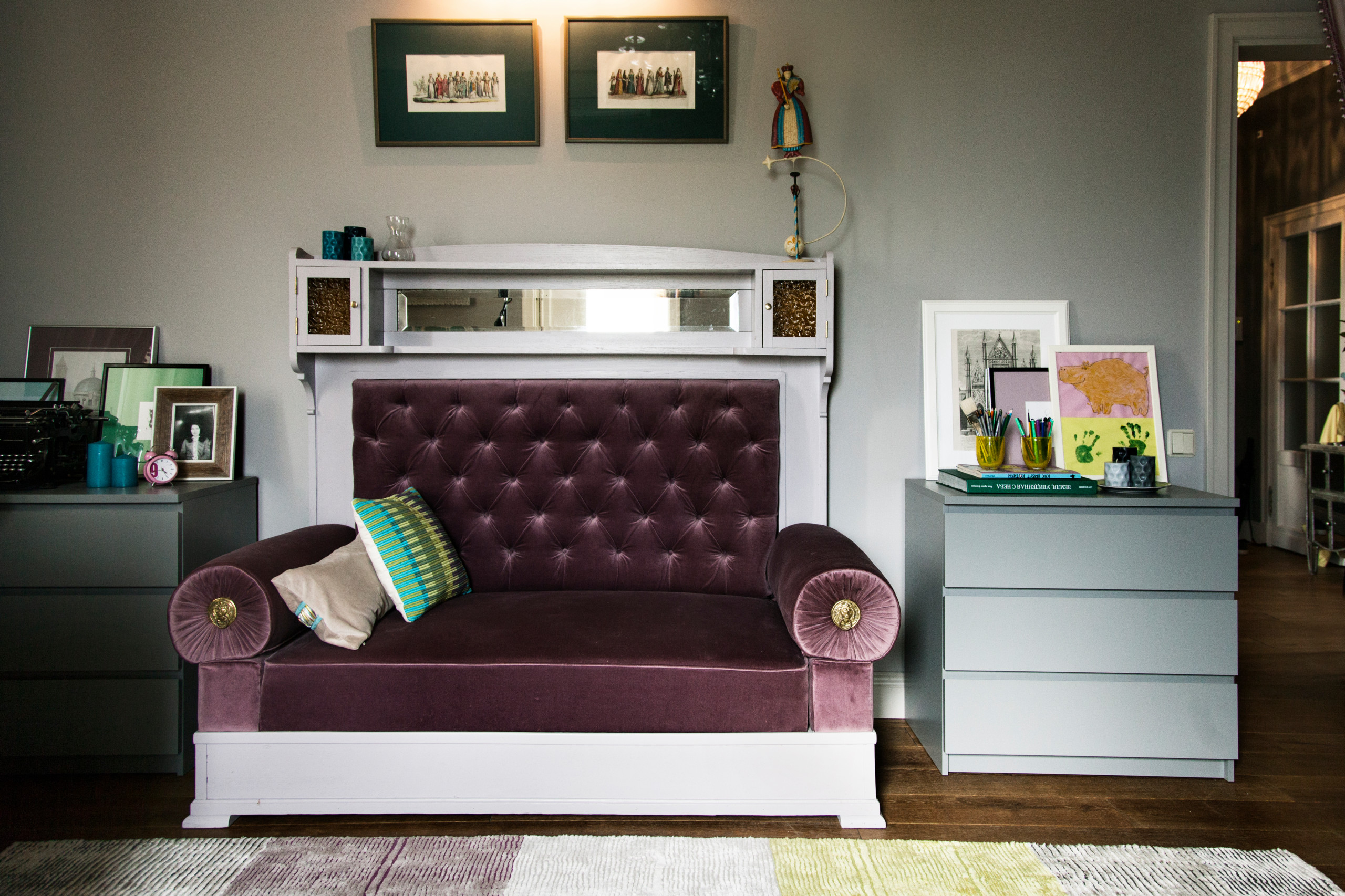 В гостях: Семейная квартира с единорогом на Покровке