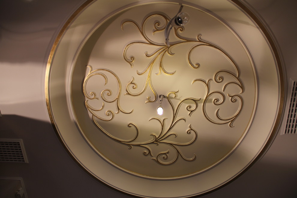 Позолота лепного декора