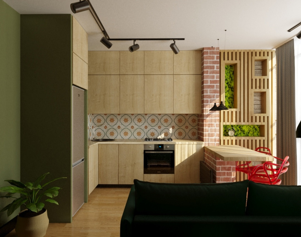 Обложка проекта: Кухня-Гостиная