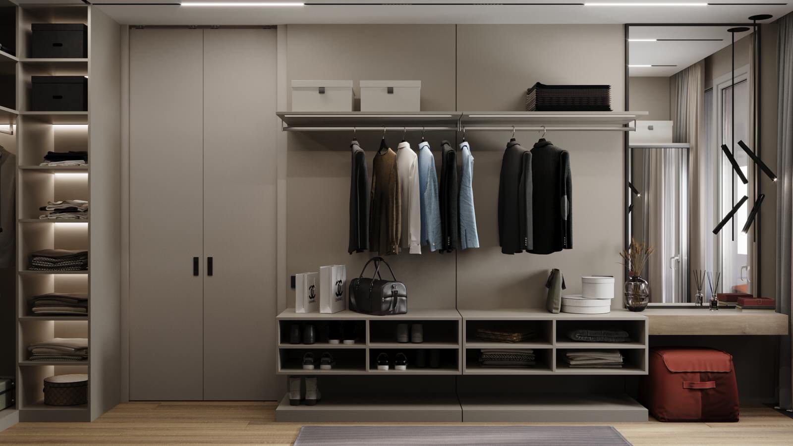 Дизайн-проект квартиры в ЖК Раменки