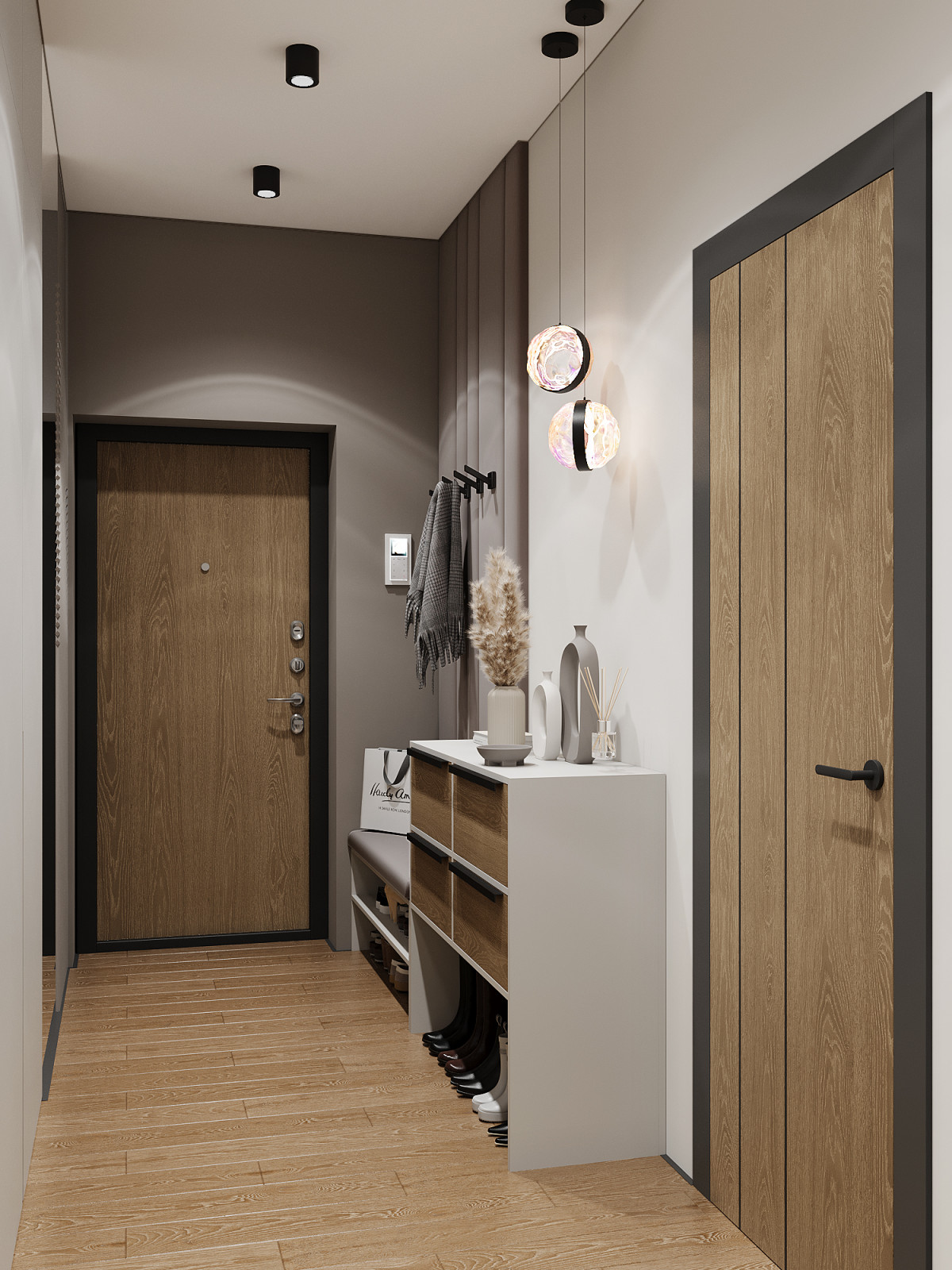 Дизайн квартиры в современном стиле с нотками сканди