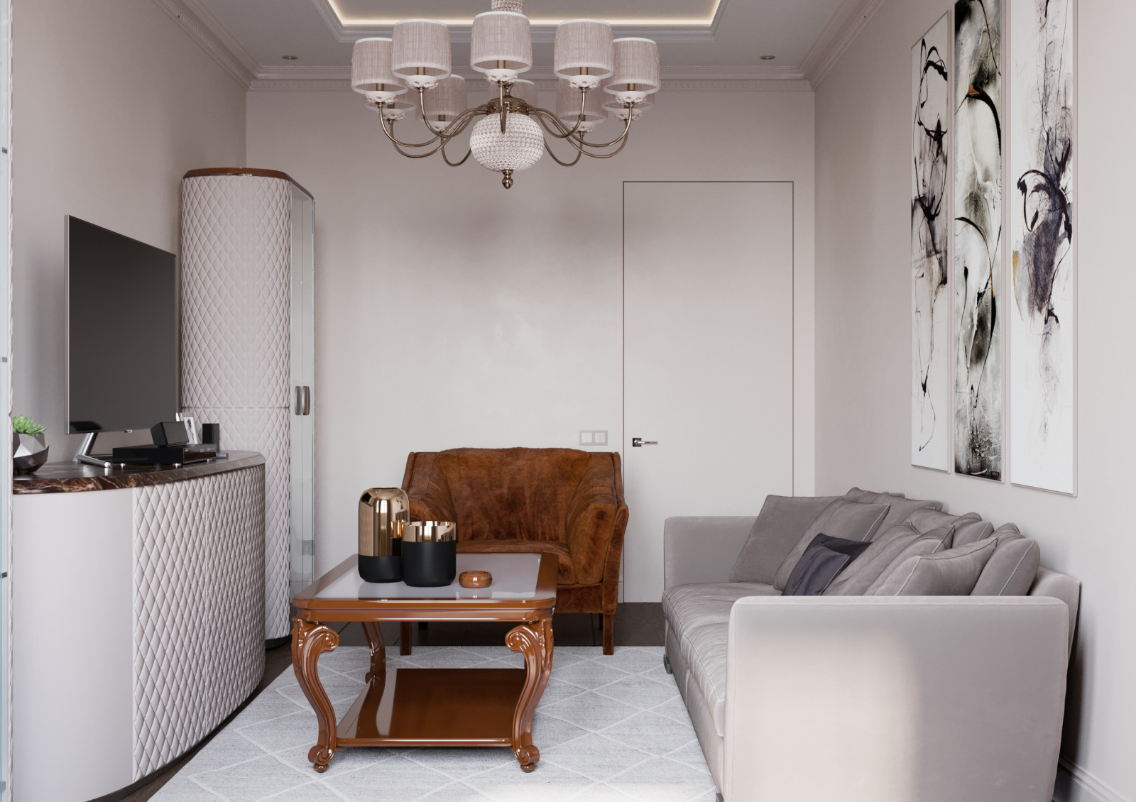 Квартира на Петроградке в стиле Ар-деко