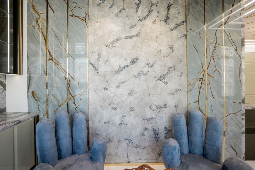 Ремонт квартиры в ЖК "Рассказово", 68 кв.м. в стиле ар-деко