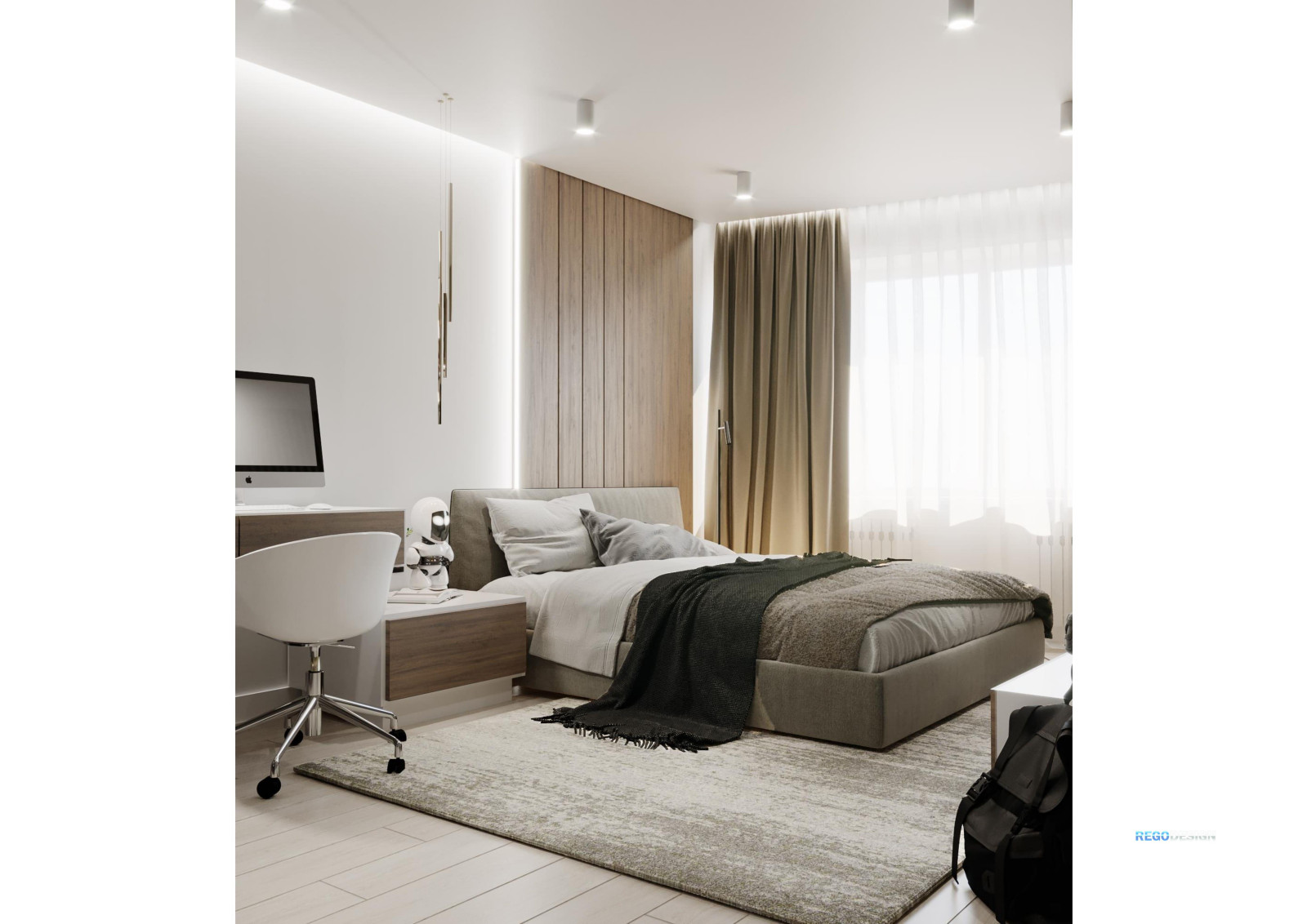 №52 ДИЗАЙН ПРОЕКТ 100 КВ.М. УЛ.МАРШАЛА БАГРАМЯНА