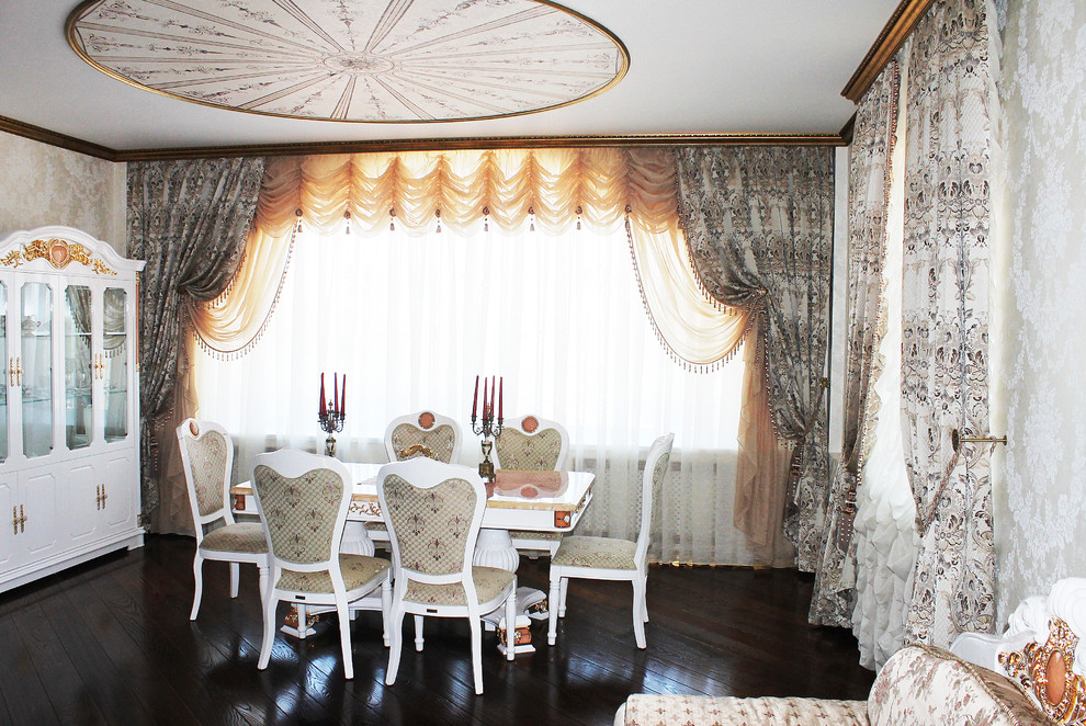 Ткани для штор Me Casa. Белоснежная столовая