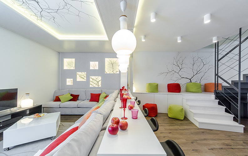 Гостиная в таинственном лесу.