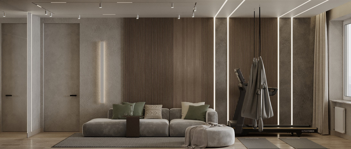 Пятикомнатная квартира площадью 230 м²