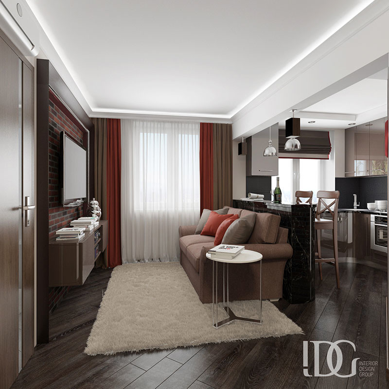 Холостяцкая квартира на улице Татарская в Москве