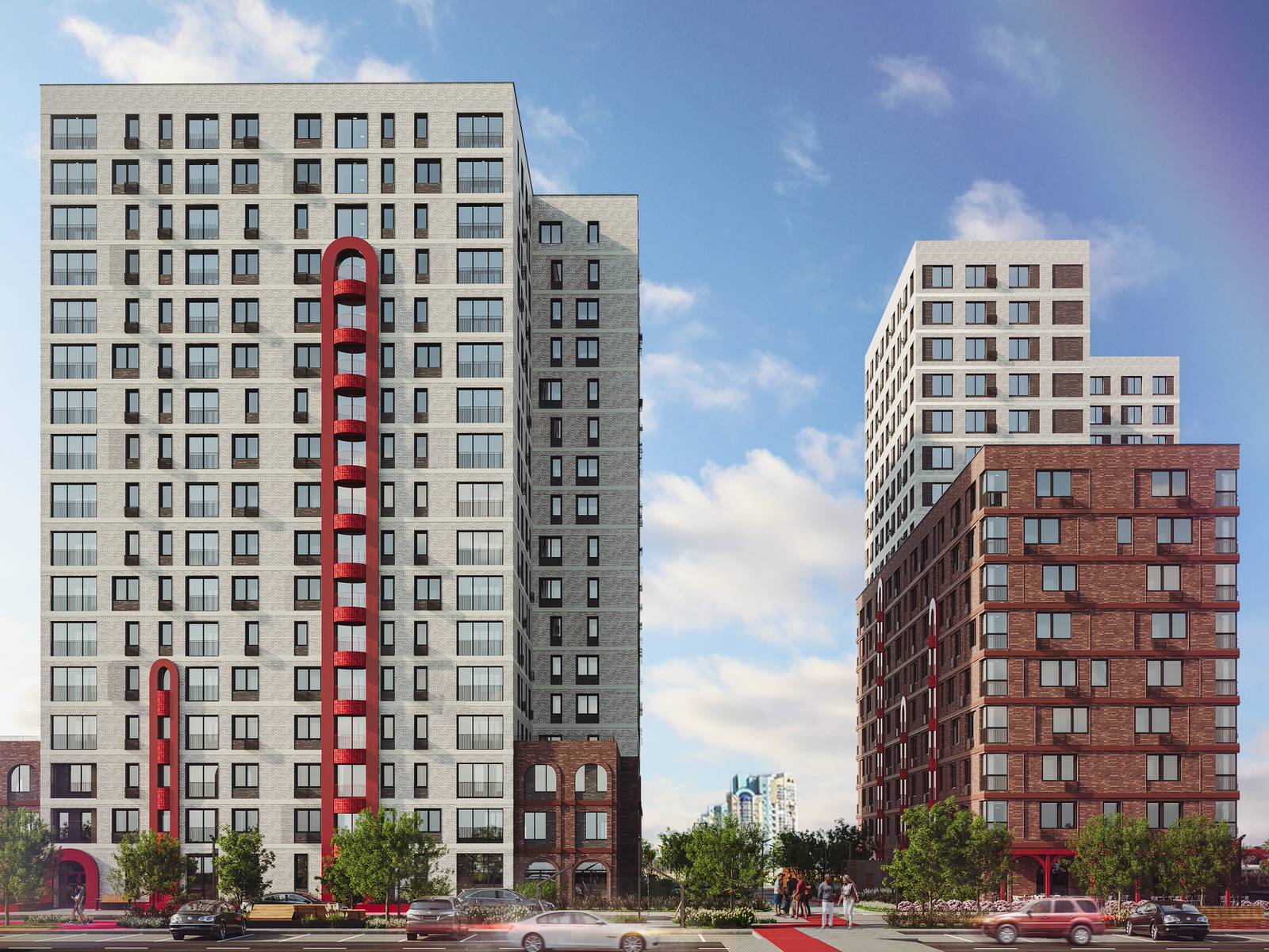 Архитектура фасадов и проект благоустройства