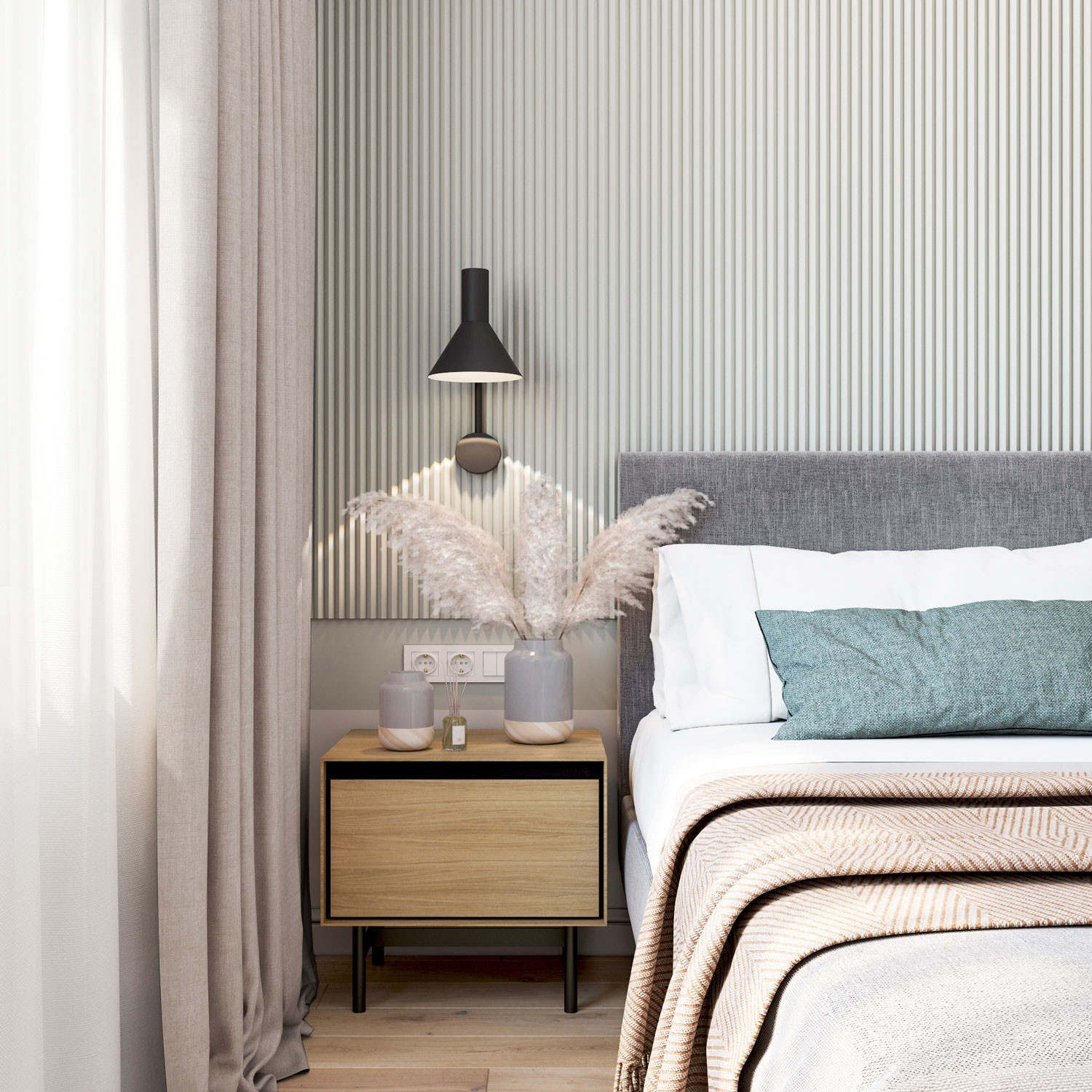 Трехкомнатная квартира для семьи с двумя мальчиками