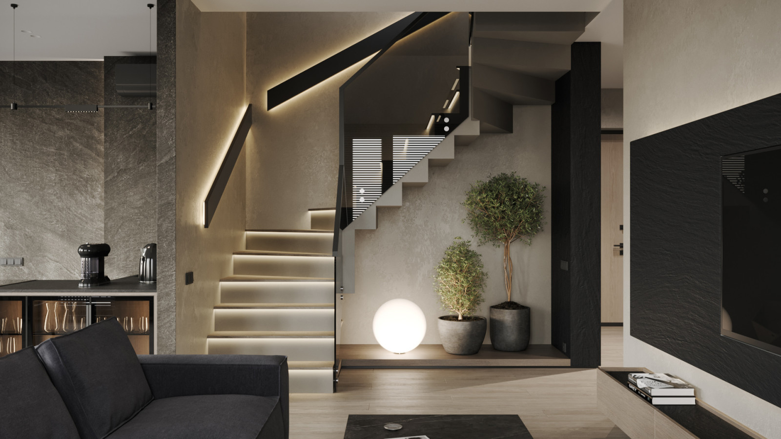 Пентхауз в стиле Экоминимализм