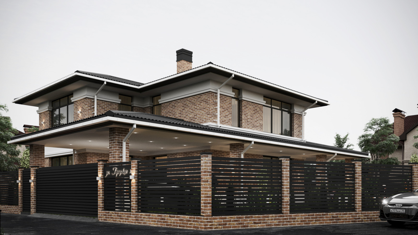 Дом с террасой