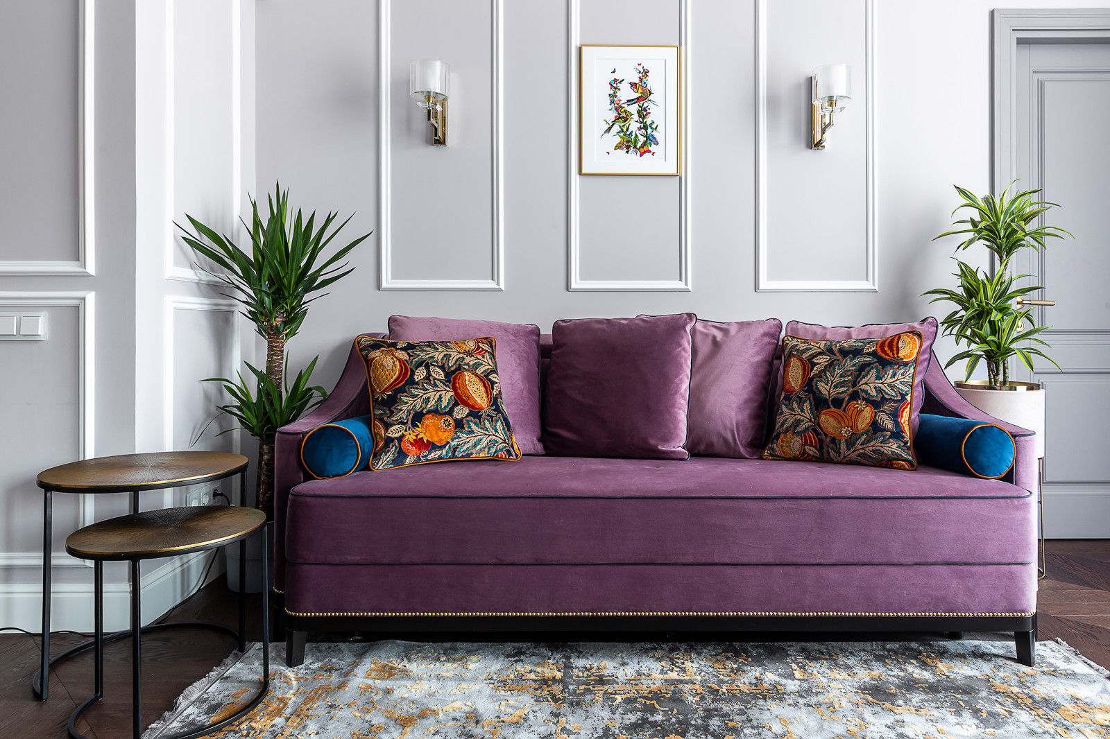 Глубина цвета. Гостиная